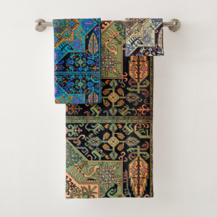 Armenian folk Art Bath Towel Set