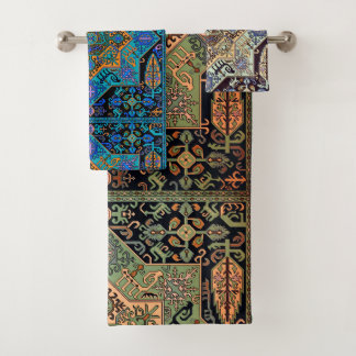 Armenian folk Art Bath Towel Set