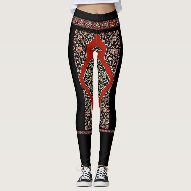Armenian Folk Art Leggings (Front)