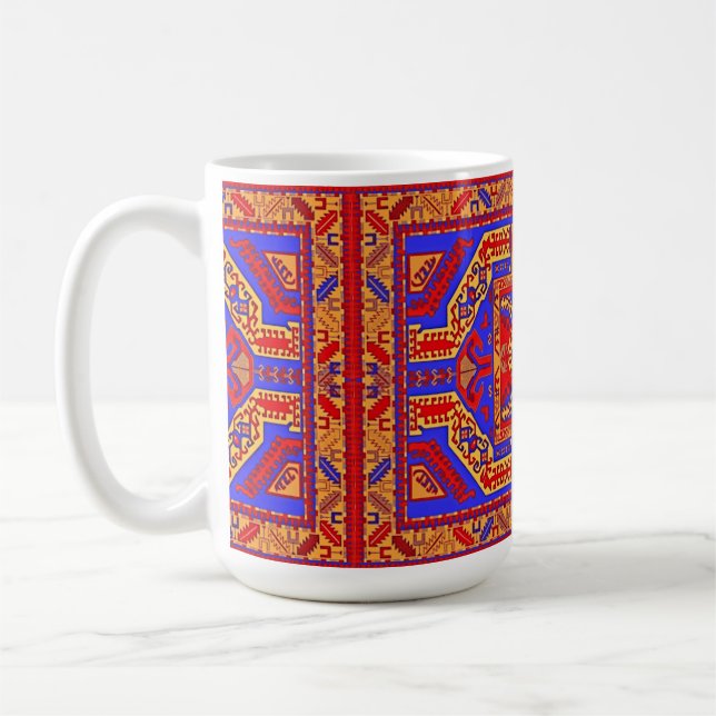 Armenian folk art Mug (Left)