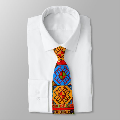 Armenian Folk Art Neck Tie