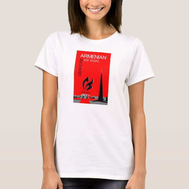 Armenian Genocide - 100 Years T-Shirt (Front)