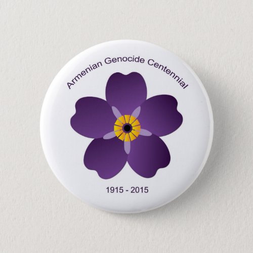 Armenian Genocide Centennial Button