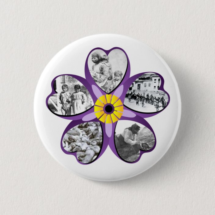 armenian-genocide-flower-round-button-2-zazzle