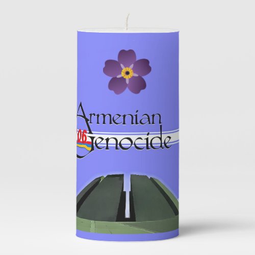 Armenian Genocide Pillar Candle
