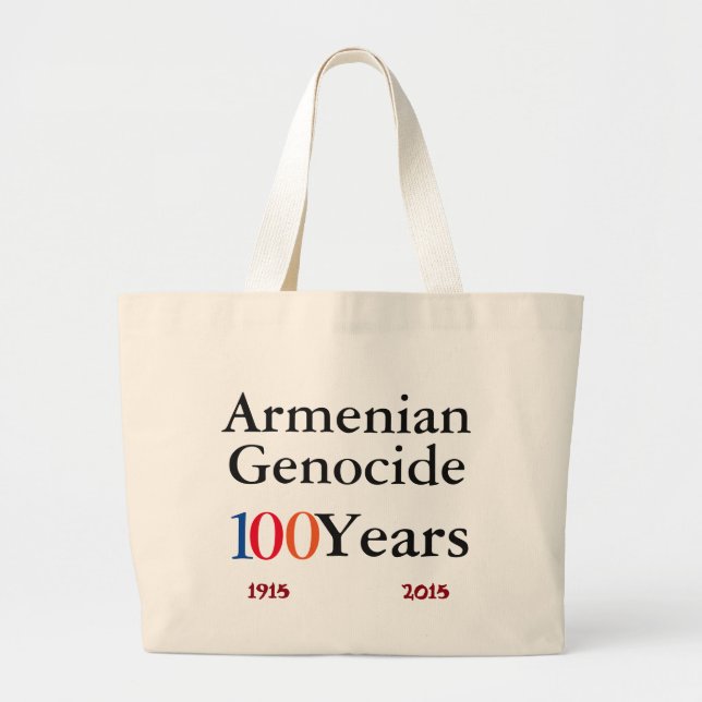 Armenian Genocide Tote Bag (Front)