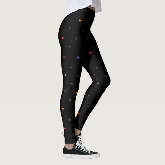 Armenian Heart Pattern Leggings (Right)
