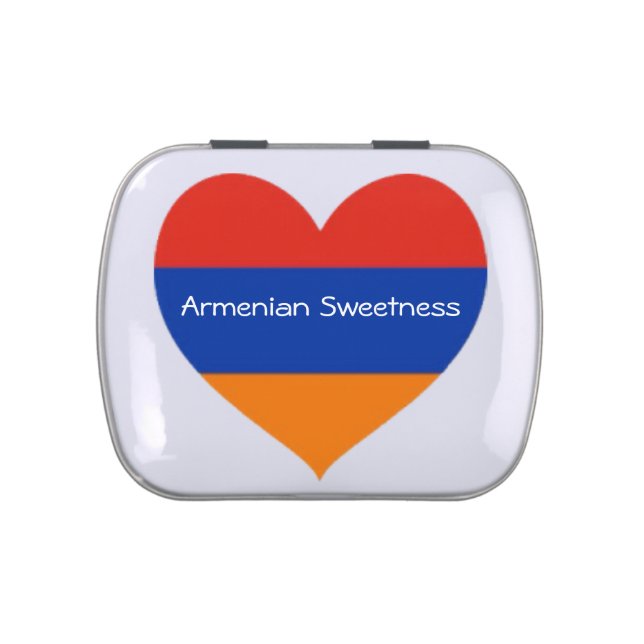 Armenian | Jelly Belly™ Candy Tin (Top)