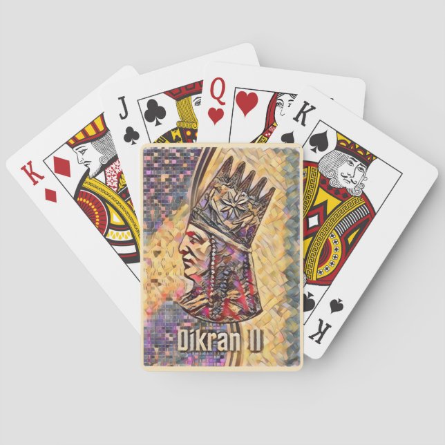 Armenian King Dikran II Classic Playing Cards (Back)