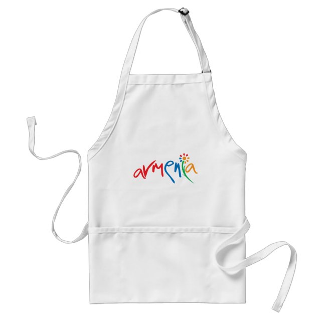 Armenian Official Logo Adult Apron (Front)