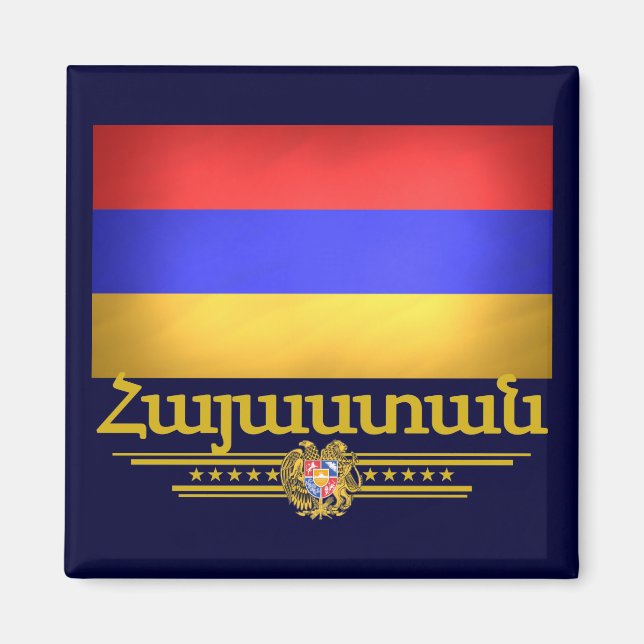 Armenian Pride Magnet (Front)