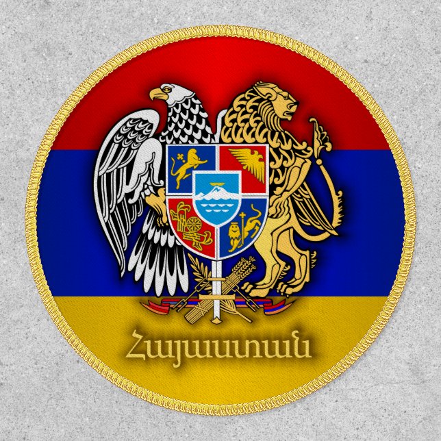 Armenian Pride Patch (Front)