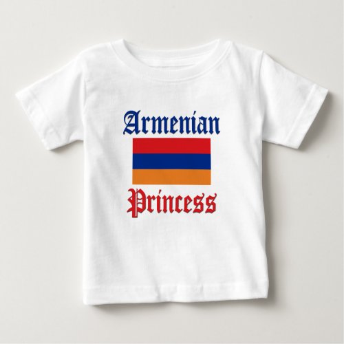 Armenian Princess Baby T_Shirt