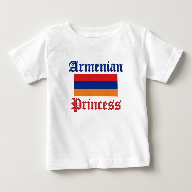 Armenian Princess Baby T-Shirt (Front)