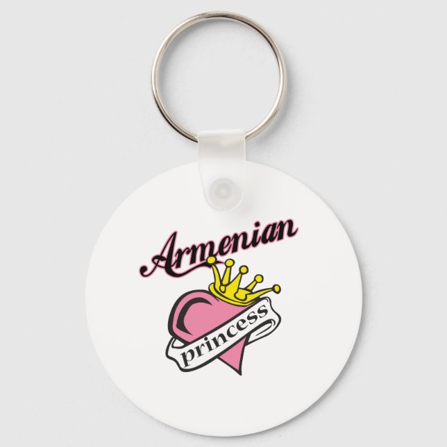 Armenian Princess Keychain (Front)