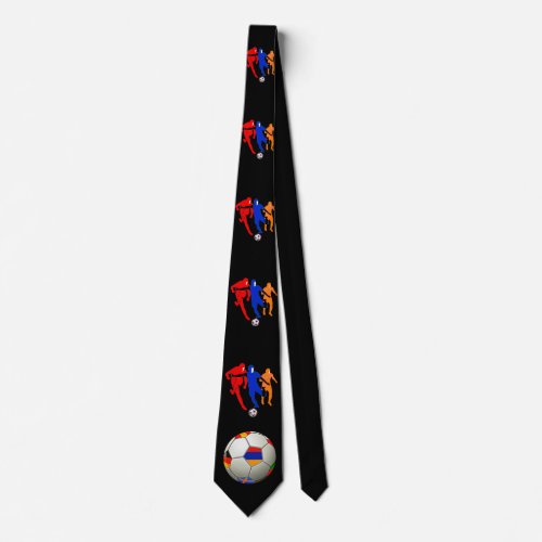 Armenian Soccer Tie