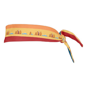 Armenian Symbols Tie Headband