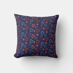 Armenian Tricolor flowers Throw Pillow