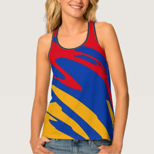 Armenian Tricolor Women's Tank Top