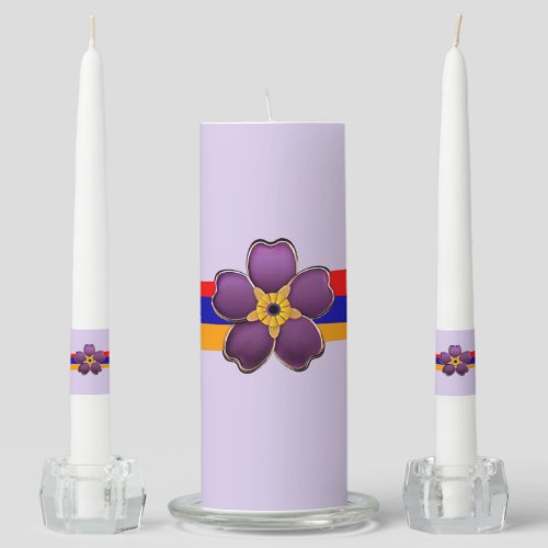Armenian Unity Candle Set