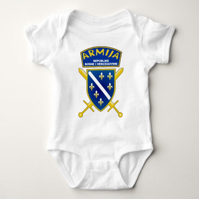 Armija BiH Baby Bodysuit (Front)