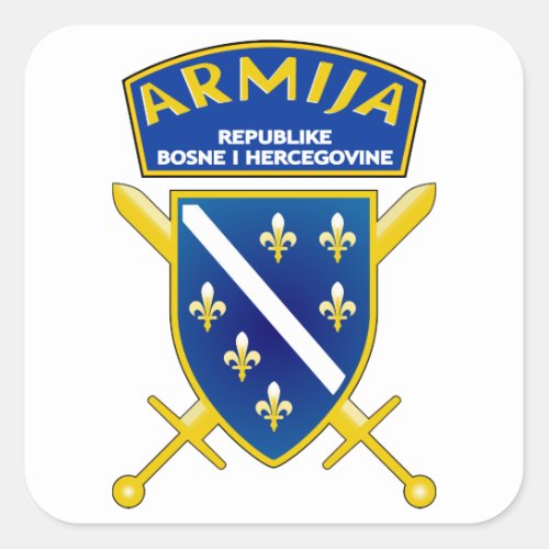 Armija BiH Square Sticker