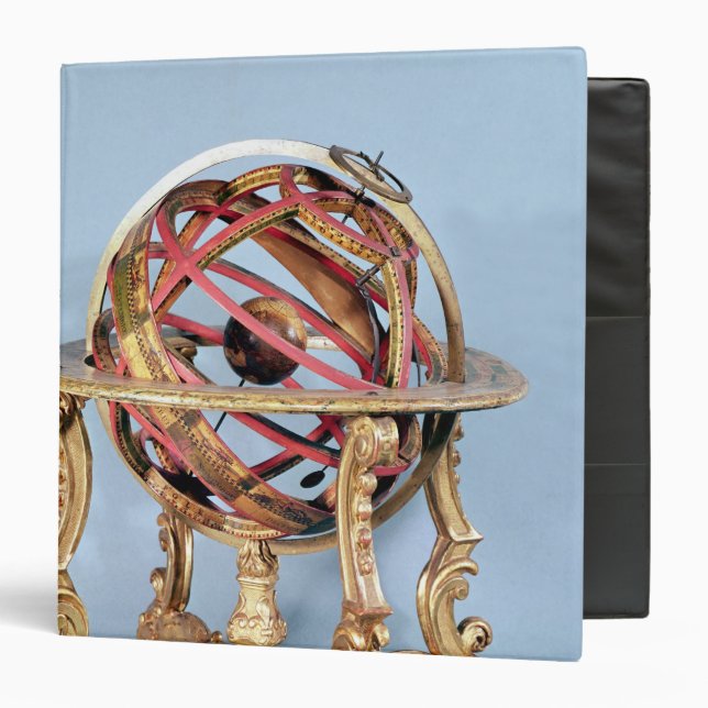Armillary sphere 3 ring binder (Front/Inside)