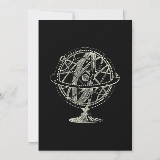 Armillary Sphere Celestial Globe (Front)