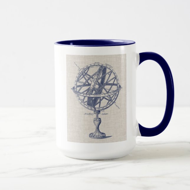 Armillary Sphere Diagram Mug (Right)