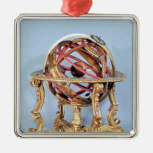 Armillary sphere metal ornament