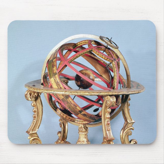 Armillary sphere mouse pad (Front)