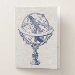 Armillary Sphere Pocket Folder