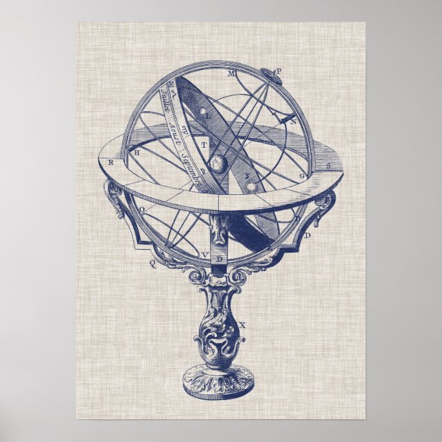 Armillary Sphere Poster (Front)