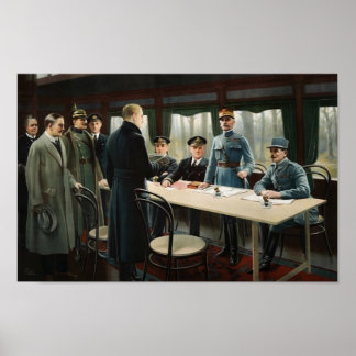 Armistice of 11 November 1918 - WWI Poster