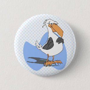 Armondo Albatross Pinback Button