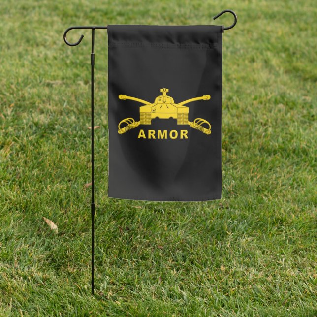 Armor Army Veteran “Tanker” Garden Flag (In SItu)