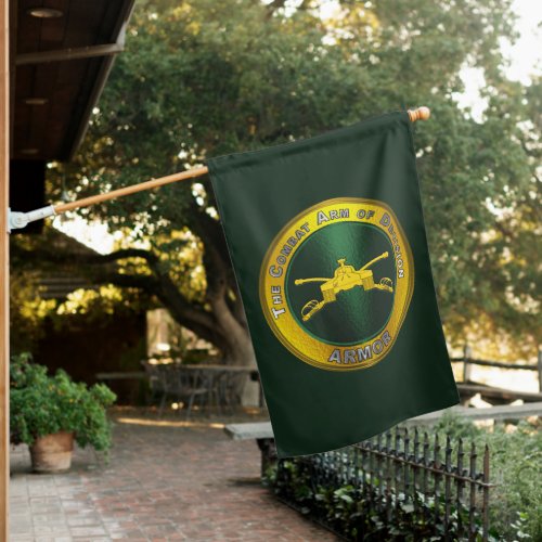 Armor Branch Custom House Flag