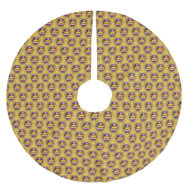 Armor  brushed polyester tree skirt (Front)