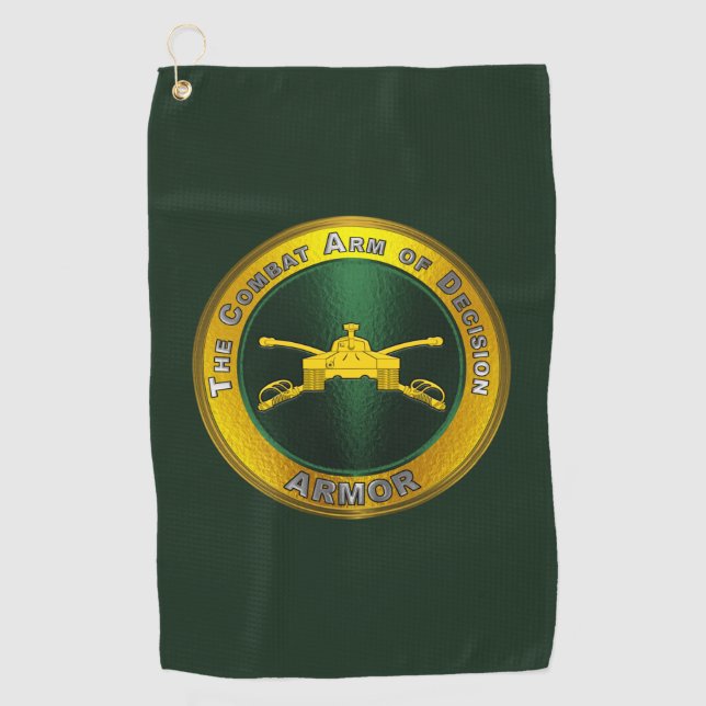 Armor  golf towel (Front)