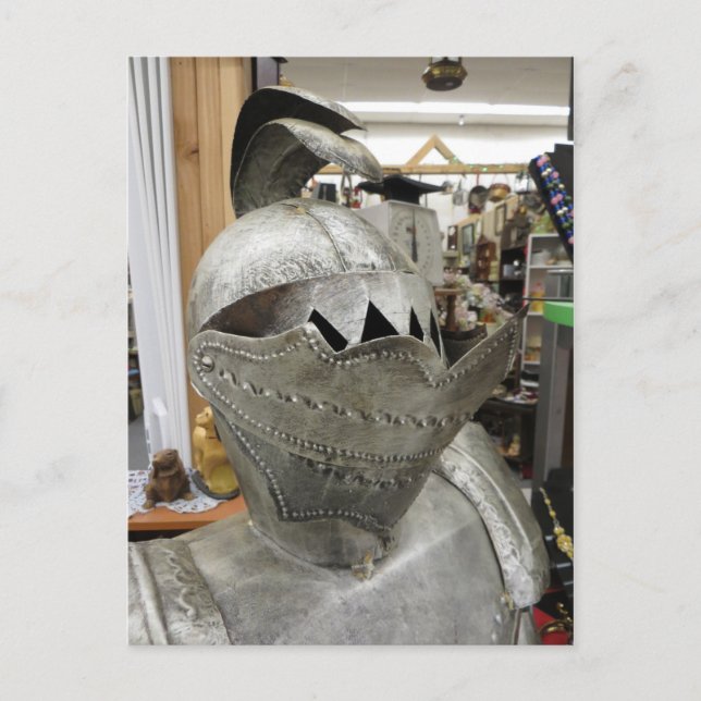 Armor Helmet Postcard (Front)