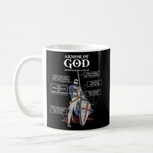 Armor Of God Bible Verse For Religious Christian Coffee Mug