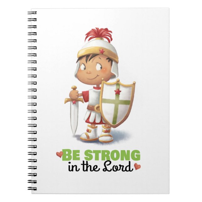 Armor of God Bible verse notebook (Front)