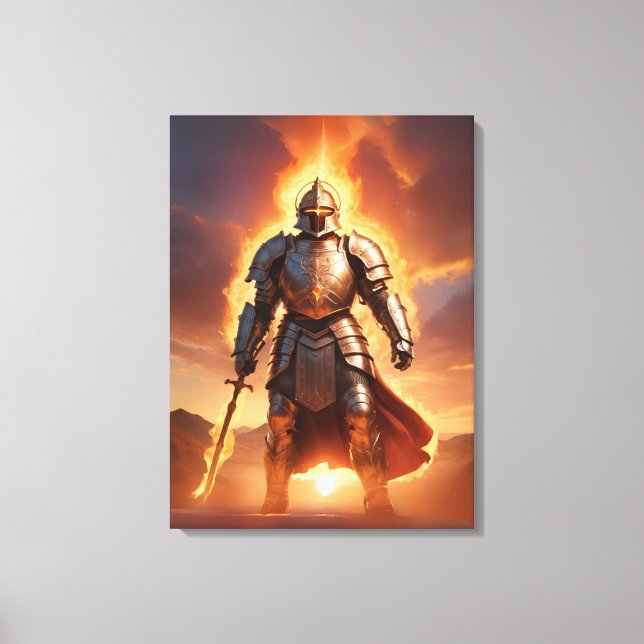 Armor of God  Canvas Print (Front)