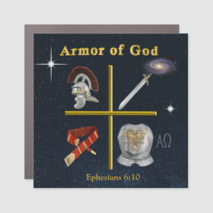 Armor of God Car Magnet