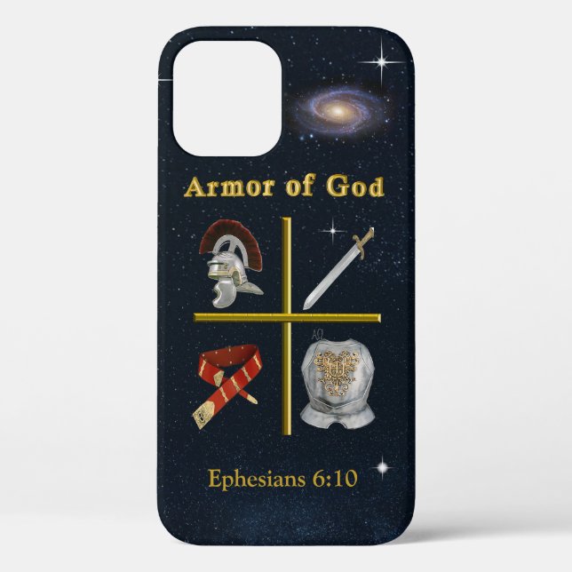 Armor of God Case-Mate iPhone Case (Back)