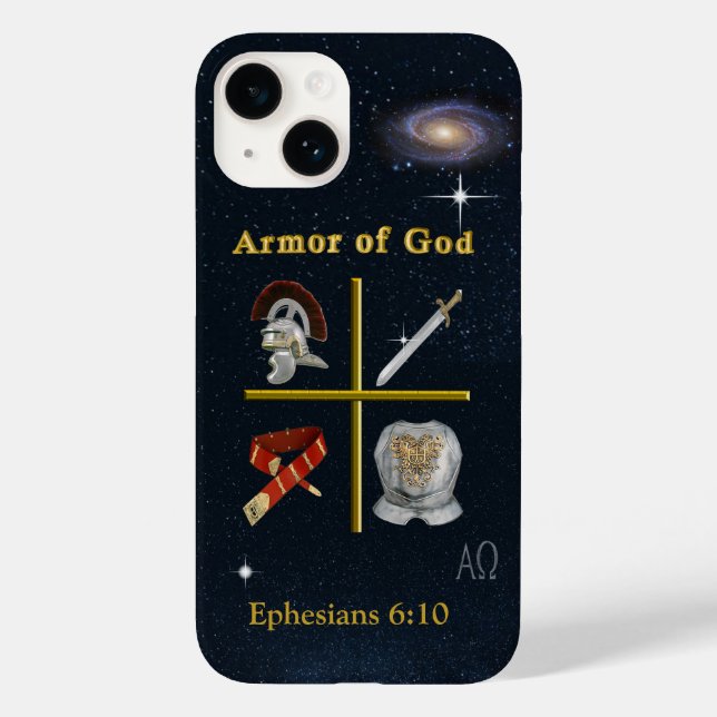 Armor of God Case-Mate iPhone Case (Back)