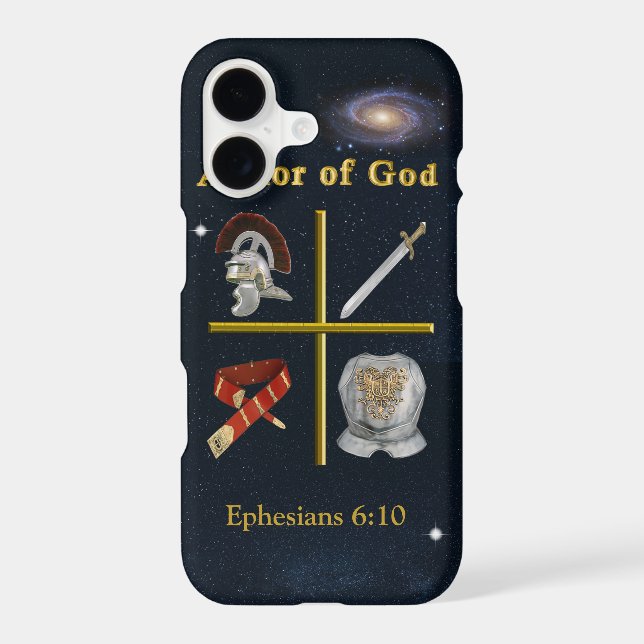 Armor of God Case-Mate iPhone Case (Back)