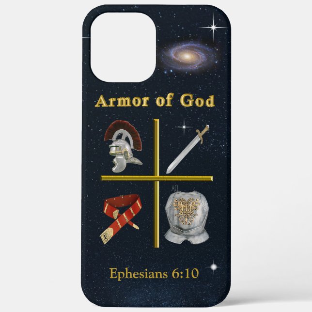 Armor of God Case-Mate iPhone Case (Back)