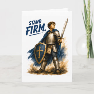 Armor of God Catholic Birthday Card