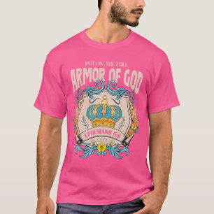 Armor Of God Christian Jesus Christ Faith King Men T-Shirt